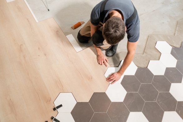 Flooring installation services in Mineral